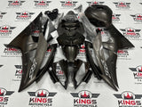 Yamaha R6 Fairings (2008-2016) Dark Silver at KingsMotorcycleFairings.com