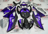 Yamaha YZF-R6 Fairings (2008-2016) Faux Carbon Fiber, Purple at KingsMotorcycleFairings.com
