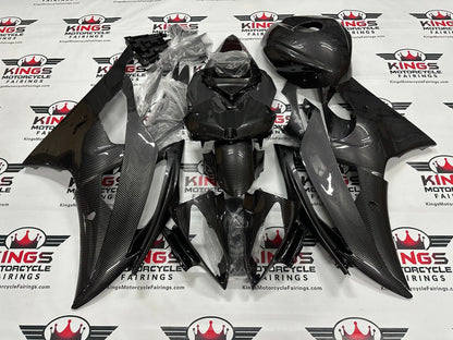 Yamaha YZF-R6 Fairings (2008-2016) Faux Carbon Fiber at KingsMotorcycleFairings.com