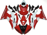 Yamaha R6 Fairings (2008-2016) Gloss Red, White, Black at KingsMotorcycleFairings.com