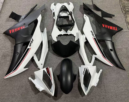 Yamaha YZF-R6 Fairings (2008-2016) Gloss White, Matte Black, Red at KingsMotorcycleFairings.com