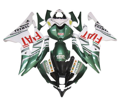 Yamaha YZF-R6 Fairings (2008-2016) Green, White, Red, Fiat at KingsMotorcycleFairings.com