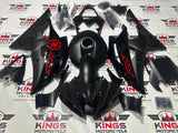 Yamaha YZF-R6 Fairings (2008-2016) Matte Black, Gloss Black, Red at KingsMotorcycleFairings.com