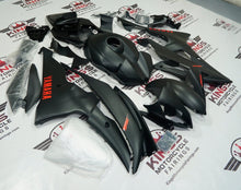 Yamaha R6 Fairings (2008-2016) Matte Black, Red at KingsMotorcycleFairings.com