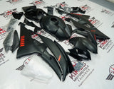 Yamaha R6 Fairings (2008-2016) Matte Black, Red at KingsMotorcycleFairings.com
