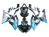 Yamaha YZF-R6 Fairings (2008-2016) Matte Blue, Black, White Petronas at KingsMotorcycleFairings.com