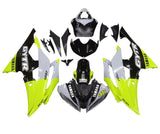 Yamaha R6 Fairings (2008-2016) Neon Yellow, Black, Gray at KingsMotorcycleFairings.com