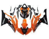 Yamaha YZF-R6 Fairings (2008-2016) Orange, Black at KingsMotorcycleFairings.com