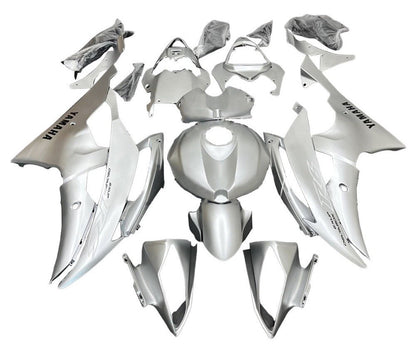 Yamaha R6 Fairings (2008-2016) Silver, White, Black at KingsMotorcycleFairings.com