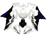 Yamaha YZF-R6 Fairings (2008-2016) White, Black, Blue at KingsMotorcycleFairings.com