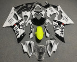 Yamaha YZF-R6 Fairings (2008-2016) White, Black, Chinese Lettering at KingsMotorcycleFairings.com