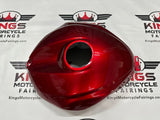 Yamaha R6 Tank Cover Fairing (2008-2016) Dark Red, Matte Black at KingsMotorcycleFairings.com
