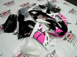 Yamaha YZF-R6 (1998-2002) Pink, White & Black Fairings at KingsMotorcycleFairings.com