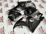 Yamaha YZF-R6 (2005) All Matte Black Fairings at KingsMotorcycleFairings.com 