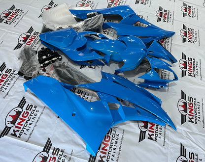 Yamaha YZF-R6 (2006-2007) All Blue Fairings at KingsMotorcycleFairings.com 