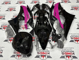 Yamaha YZF-R6 (2008-2016) Black & Pink Fairings at KingsMotorcycleFairings.com