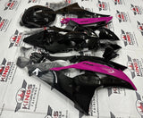 Yamaha YZF-R6 (2008-2016) Black & Pink Fairings at KingsMotorcycleFairings.com