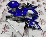 Yamaha YZF-R6 (2008-2016) Dark Blue, White & Black Fairings at KingsMotorcycleFairings.com