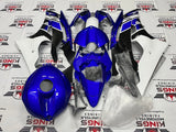 Yamaha YZF-R6 (2008-2016) Dark Blue, White & Black Fairings at KingsMotorcycleFairings.com