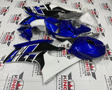 Yamaha YZF-R6 (2008-2016) Dark Blue, White & Black Fairings at KingsMotorcycleFairings.com