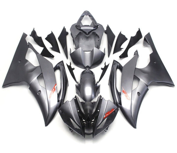 Yamaha YZF-R6 (2008-2016) Silver, Red Fairings at KingsMotorcycleFairings.com