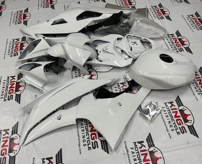 Yamaha YZF-R6 (2008-2016) White Fairings at KingsMotorcycleFairings.com