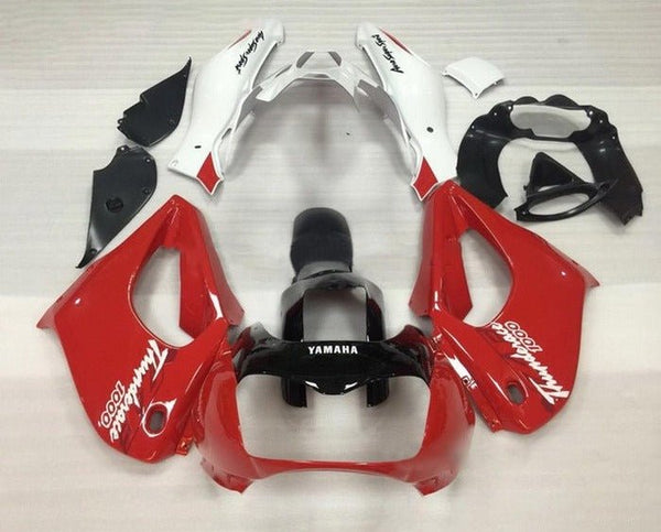 Yamaha YZF1000R Thunderace Fairings (1996-2007) Red Gloss, White, Black at KingsMotorcycleFairings.com
