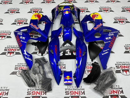 Yamaha YZF600R Fairing Set (1998-2007) Blue Red Bull from KingsMotorcycleFairings.com