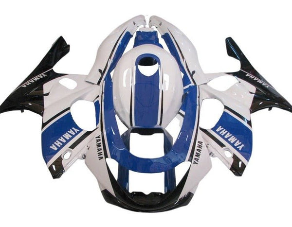 Yamaha YZF600R Thundercat Fairings (1998-2007) White, Blue, Black at KingsMotorcycleFairings.com