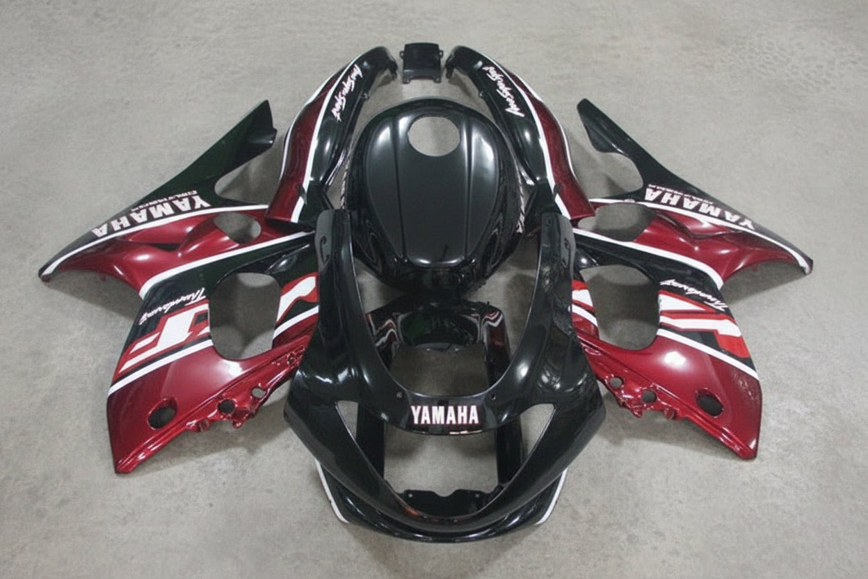 Yamaha YZF600R Thundercat (1998-2007) Black, Dark Red, White at KingsMotorcycleFairings.com