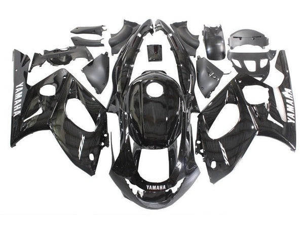 Yamaha YZF600R Thundercat (1998-2007) Black, White at KingsMotorcycleFairings.com