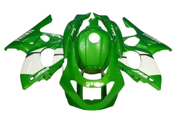 Yamaha YZF600R Thundercat (1998-2007) Green, White at KingsMotorcycleFairings.com