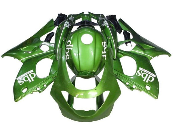 Yamaha YZF600R Thundercat (1998-2007) Green, White dbs at KingsMotorcycleFairings.com