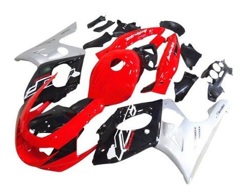 Yamaha YZF600R Thundercat (1998-2007) Red, Black, Silver, White at KingsMotorcycleFairings.com