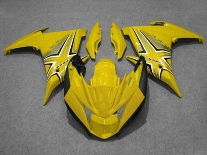 Yamaha FZ6R Fairings (2009-2015) Yellow from KingsMotorcycleFairings.com