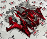 Yamaha R1 (2020-2025) Candy Red, White, Black Fairings at KingsMotorcycleFairings.com