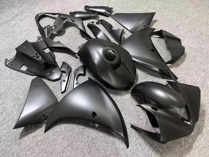 Yamaha R1 Fairing Kit (2012-2014) All Flat Black at KingsMotorcycleFairings.com