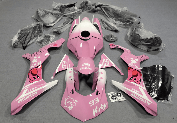 Yamaha R1 Fairings (2020-2025) Pink Kirby | Kings Motorcycle