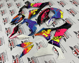 Yamaha R1 Fairing Set (2020-2025) Black, Pink Graffiti at KingsMotorcycleFairings.com