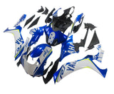 Yamaha R1 Fairing set (2020-2025) Blue, White, Neon Yellow at KingsMotorcycleFairings.com