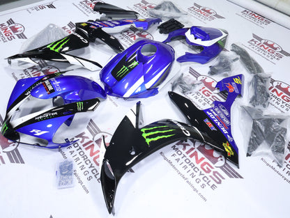 Yamaha R1 Fairings (2004-2006) Blue, Black, Green Monster at KingsMotorcycleFairings.com