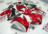 Yamaha R1 Fairings (2004-2006) Red Candy, Matte Black at KingsMotorcycleFairings.com