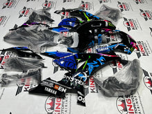 Yamaha R1 Fairings (2020-2025) Black, Blue Monster at KingsMotorcycleFairings.com