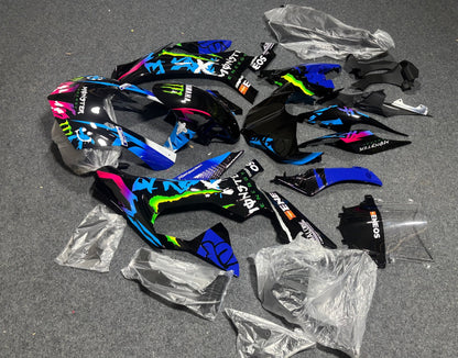 Yamaha R1 Fairings (2020-2025) Black, Blue, Pink Monster at KingsMotorcycleFairings.com