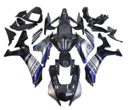 Yamaha R1 Fairings (2020-2025) Black, Silver, Blue at KingsMotorcycleFairings.com