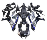 Yamaha R1 Fairings (2020-2025) Black, Silver, Blue at KingsMotorcycleFairings.com