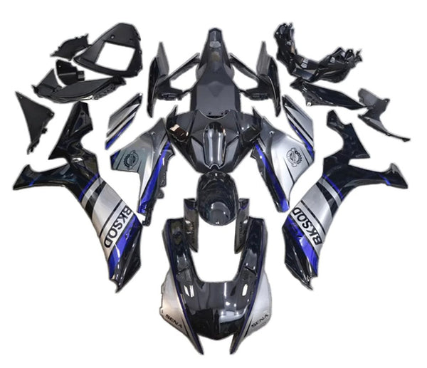 Yamaha R1 Fairings (2020-2025) Black, Silver, Blue at KingsMotorcycleFairings.com