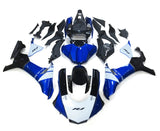 Yamaha R1 Fairings (2020-2025) Blue, Black, White at KingsMotorcycleFairings.com
