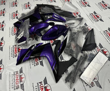 Yamaha YZF-R3 (2015-2018) Dark Purple & Black Fairings at KingsMotorcycleFairings.com