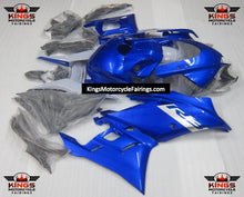 Yamaha R3 Fairing Kit (2019-2021) Blue, Silver at KingsMotorcycleFairings.com